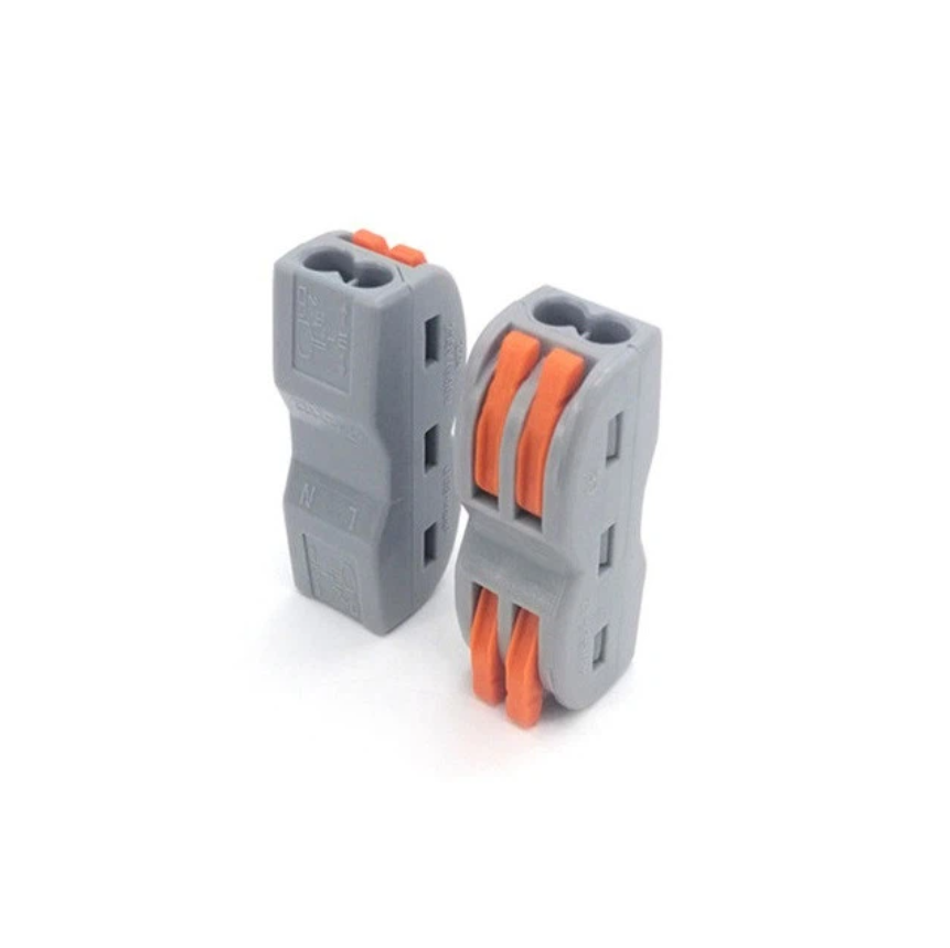 Wire Terminal Block Brass Crimp Connector (Pack of 5)