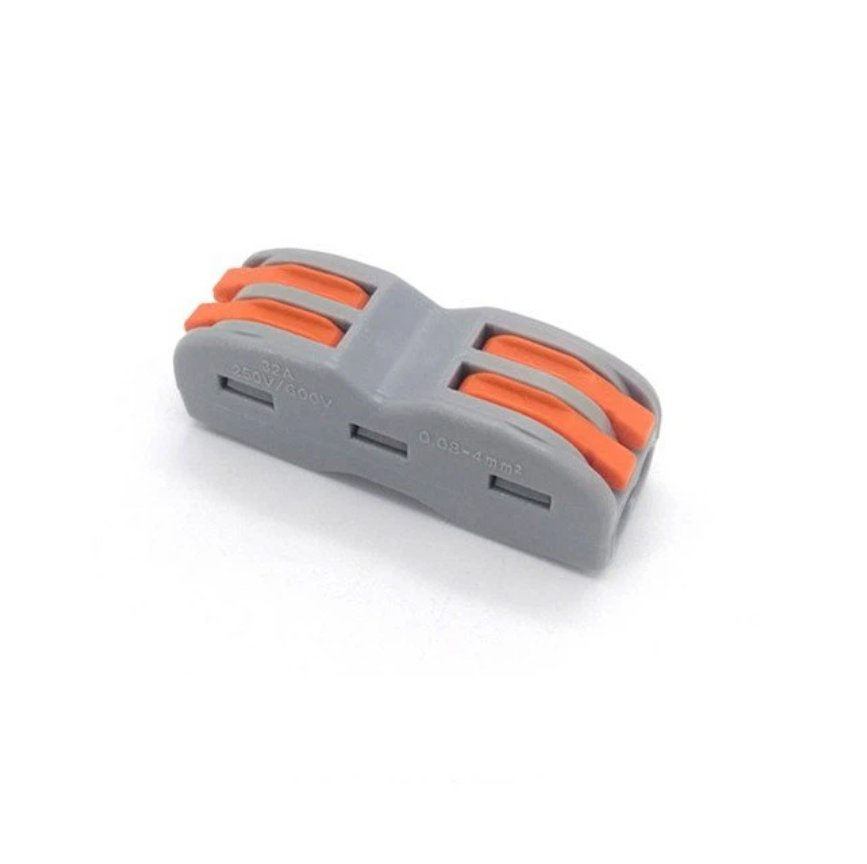 Wire Terminal Block Brass Crimp Connector (Pack of 5)