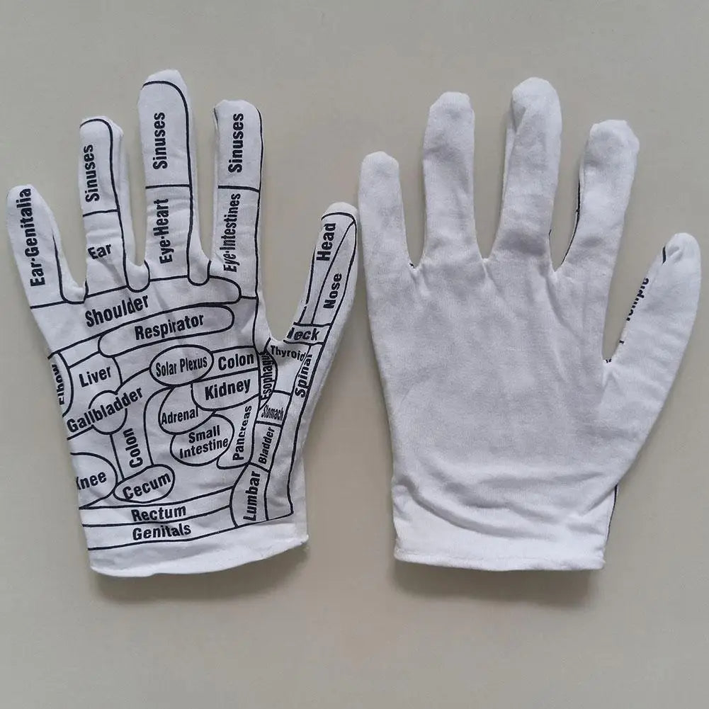 Hand Gloves Reflexology Tools