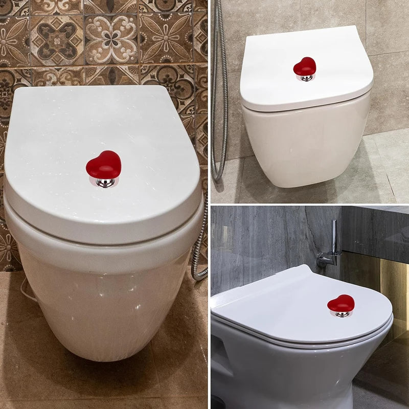 Heart Shaped Toilet Press (Pack of 10)