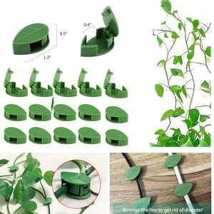 Plant Climbing Mini Leaf Clips (Pack Of 50)