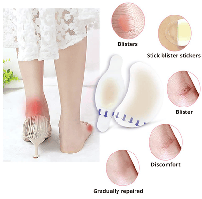 Anti-wear Foot Stickers (Pack of 8)