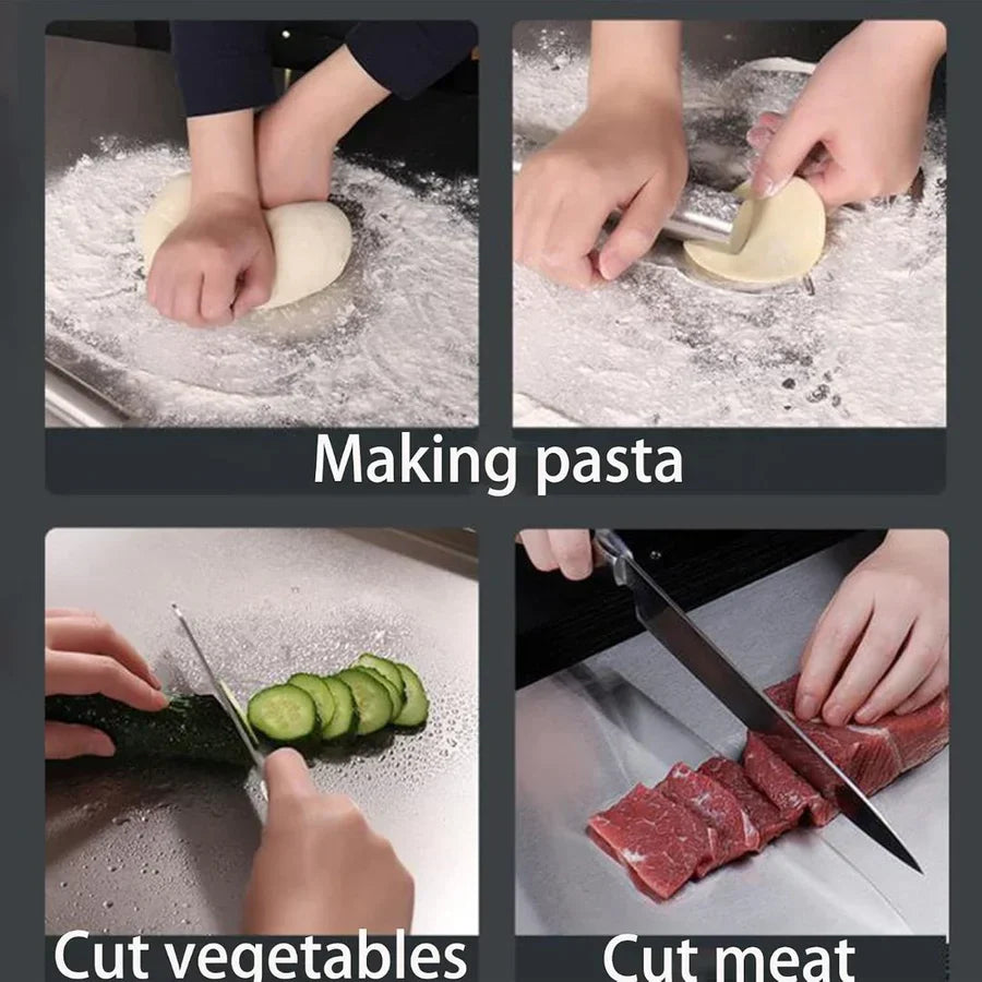 Stainless Steel Cutting Board 12"x16" (Life Time Warranty)