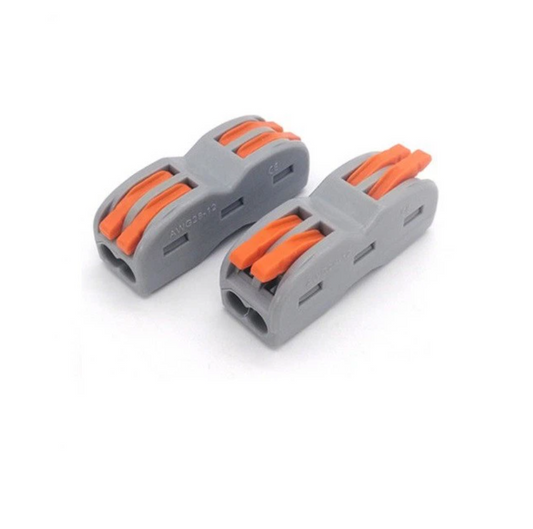 Wire Terminal Block Brass Crimp Connector (Pack of 5)