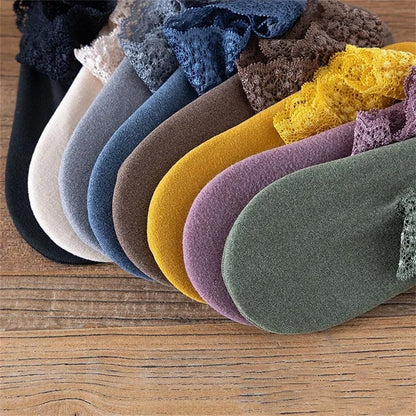 New Fashion Lace Warmer Socks