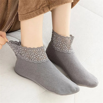 New Fashion Lace Warmer Socks