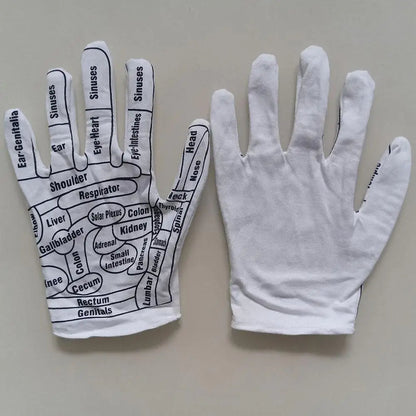Hand Gloves Reflexology Tools