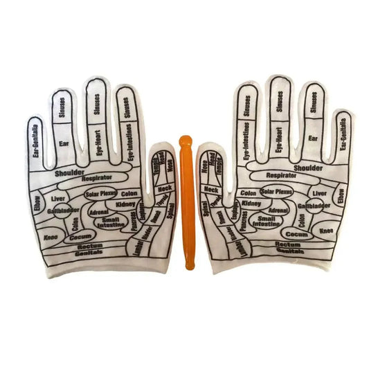 Hand Gloves Reflexology Tools