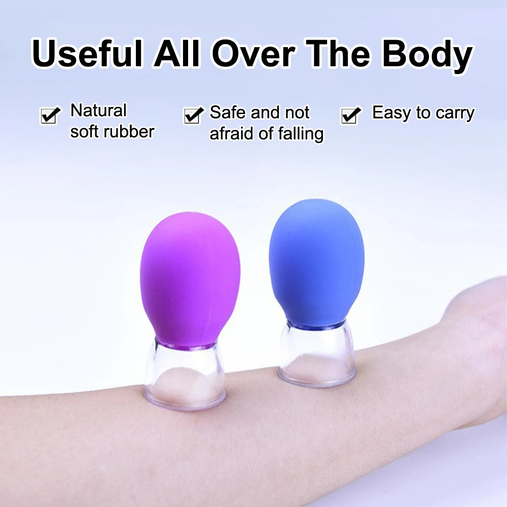 Silicone Vacuum Cupping Therapy