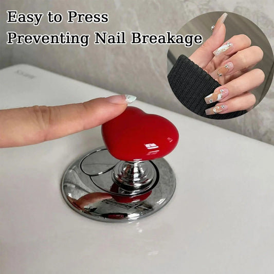 Heart Shaped Toilet Press (Pack of 10)
