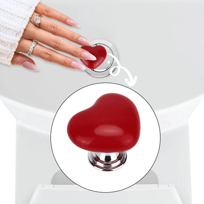Heart Shaped Toilet Press (Pack of 10)