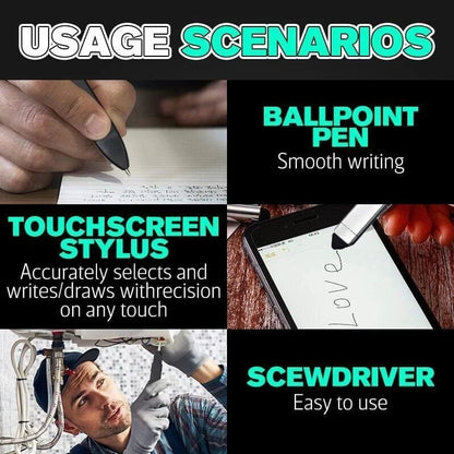 Pen-shaped Phone Holder with Screwdriver Sets (Pack Of 2)