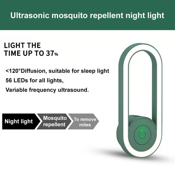 Ultrasonic Mosquito Killer with LED Sleeping Light