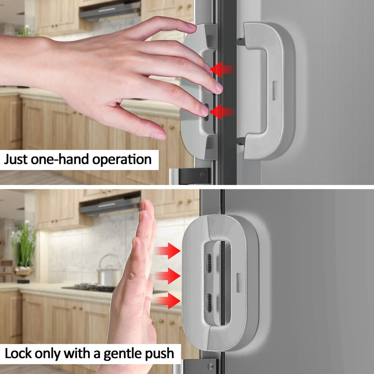 Multifunctional Fridge/Door Lock