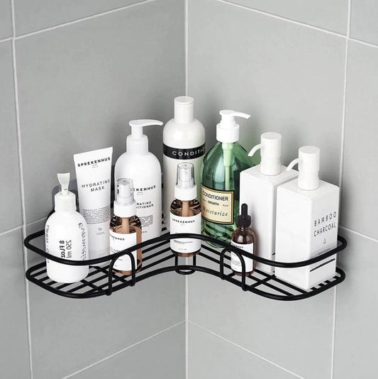 Kitchen & Bathroom Metal Corner Storage Rack